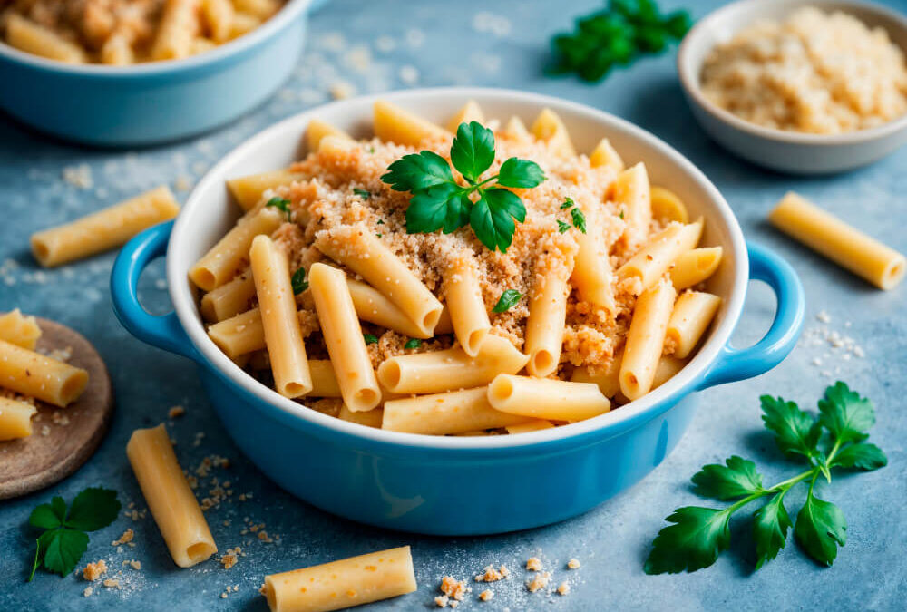 Massa Penne com Queijo Ila Ralado
